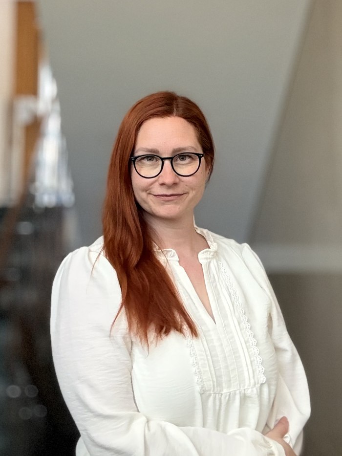 Porträt von Nadine Lentzy, virtuelle Assistentin für Prozesse und Struktur